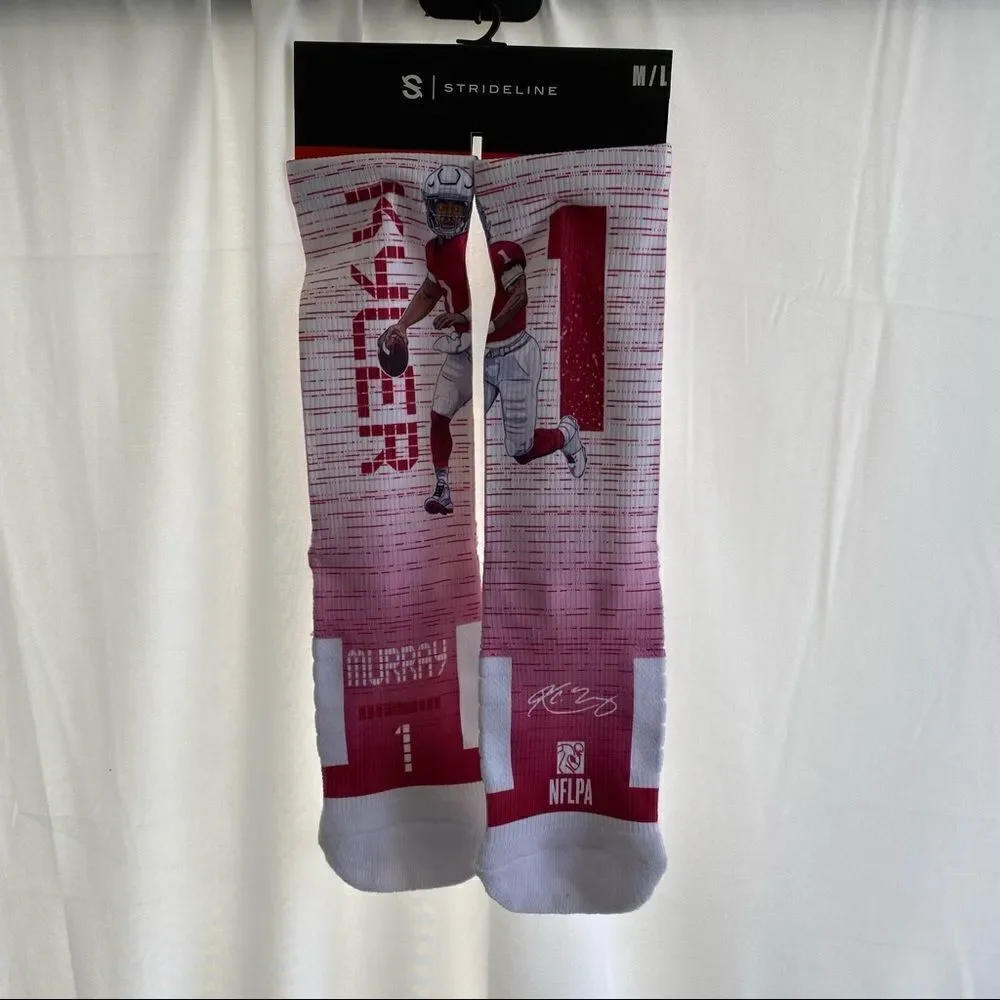 Arizona Cardinals NFL Kyler Murray #1 Strideline Socks